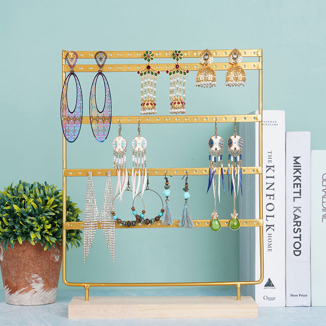 Earring Display Stand Hooks  Earring Holder Jewelry Display - 5 100  Earrings Holder - Aliexpress